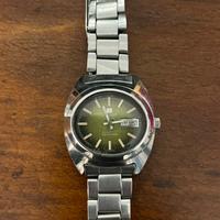 Tissot Seastar Automatico Vintage Raro  Verde Fumé