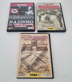 Lotto DVD 3 documentari Nazismo Storia e segreti