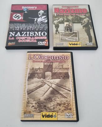 Lotto DVD 3 documentari Nazismo Storia e segreti