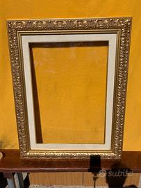 Cornice dorata stile classico Barocco 94,5x74,5 cm