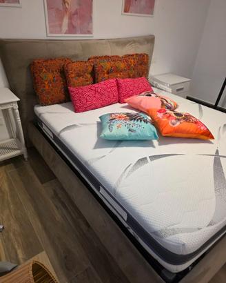 Letto matrimoniale contenitore
