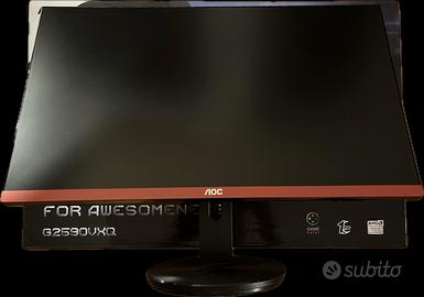 Monitor AOC 24.5", FHD 75Hz 1ms con speaker