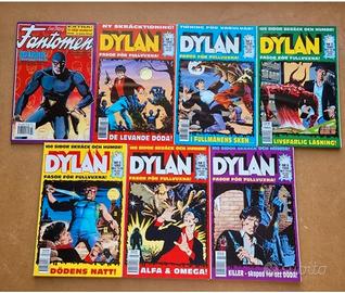 Dylan Dog Svedesi Completa 1/6 + numero Zero