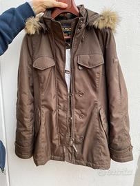 Piumino Donna Woolrich marrone