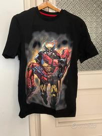nuova t-shirt marevel uomo, tg S
