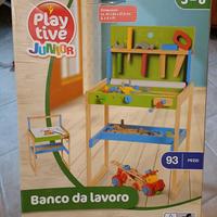 Banco da lavoro Lidl giocattolo in legno