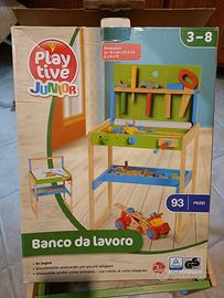 Banco da lavoro Lidl giocattolo in legno