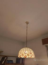 Lampadario stile Tiffany