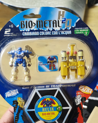 Bio Metal robot in metallo che cambiano colore