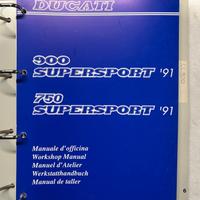 Manuale Officina Originale Ducati 750 900 Super Sp