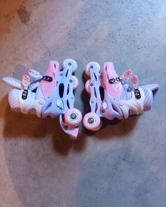 Pattini a rotelle bambina