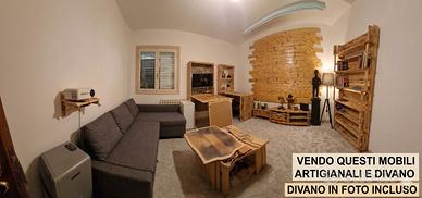 Arredamento Artigianale Fatto a Mano + Divano 
