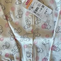 Pigiama bimba bianco coniglietto 18-24 mesi