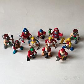 12 Action Figure Pirati Fisher-Price Vintage ‘90