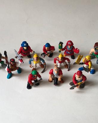 12 Action Figure Pirati Fisher-Price Vintage ‘90