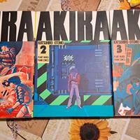 Manga Akira Vol. 1-2-3 Fumetto