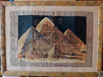 Quadro - Piramidi di Giza