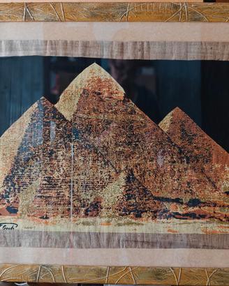 Quadro - Piramidi di Giza