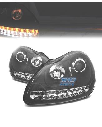 FARI PER PORSCHE CAYENNE 03-07 LUCE DIURNA XENON F