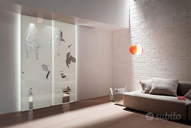 Porta design Henry Glass "fiaba Tadini"