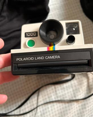 Polaroid 1000 land camera bottone verde vintage