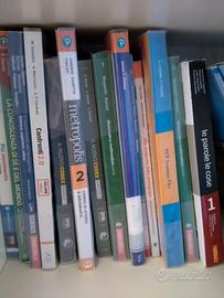 Libri scolastici liceo scienze umane Villa Greppi