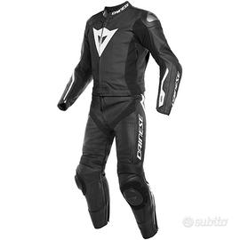 Avro d-air® 2pcs suit black/black/white Tg-52,54