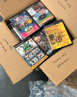 Lotto giochi Playstation 2 Ntsc Jap