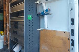 Scaffalatura - allestimento per furgone