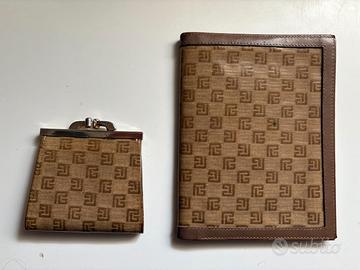 Portafoglio + porta monete Pierre Balmain Vintage
