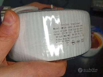 2 TRASFORMATORI TOROIDALI 800W CADAUNO