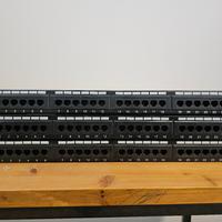 Lotto Patch Panel 24 Porte Cat. 5e e Cat. 6 – Idea