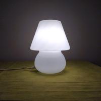 Lampada vintage fungo a spirale in vetro di Murano