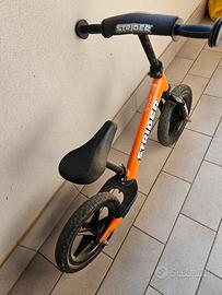 Bicicletta balance bike per bambini senza pedali