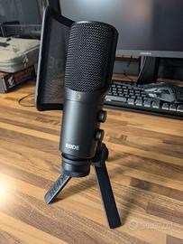 RØDE NT-USB microfono USB con filtro e supporto