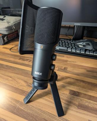 RØDE NT-USB microfono USB con filtro e supporto