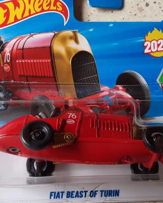 Hot Wheels Fiat Beast of Turin S76 Auto Epoca Mode