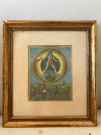 Miniatura originale dipinta a mano