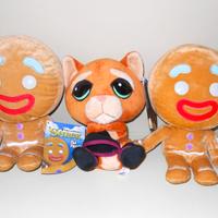 Peluche Collezione "SHREK" set 3 Pezzi, NUOVI!
