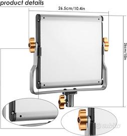 Kit Luce LED Neewer 480 Bicolore Dimmerabile 