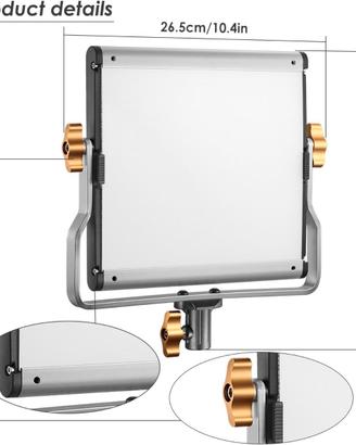 Kit Luce LED Neewer 480 Bicolore Dimmerabile 