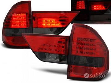 Fari posteriori led bmw x3 e83 rosso smoke