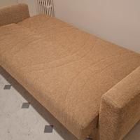 Divano letto 3 posti clic-clac, come nuovo
