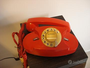 Telefono SIP ITT Rosso (vintage anni 70)