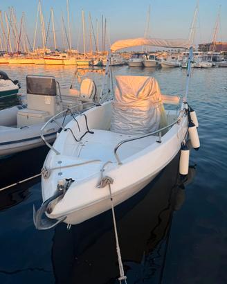 Barca aquamar 17 motore 90cv evinrude