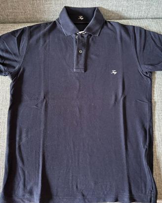Fay Polo Uomo Taglia S Blu Scuro