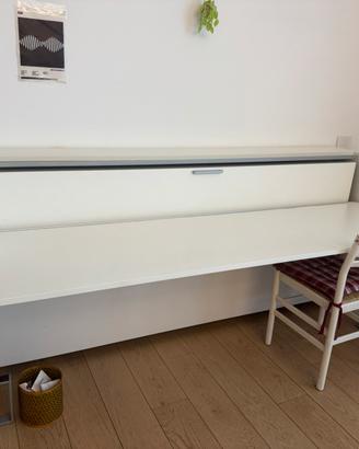 Letto a scomparsa Clei con scrivania