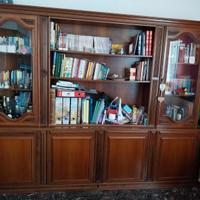 LIBRERIA CLASSICA ANNI 60 IN LEGNO