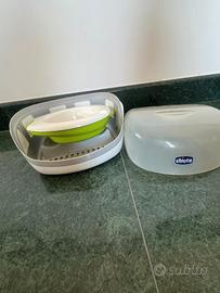 sterilizzatore e piatto pappa