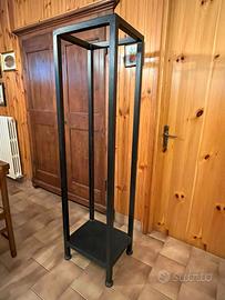 Portalegna in ferro fatto a mano antiruggine